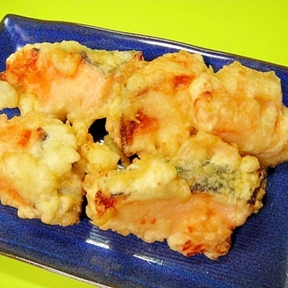 鮭の天ぷら